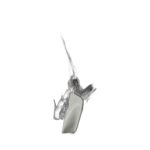 Y's Block Leather Bag Charm
