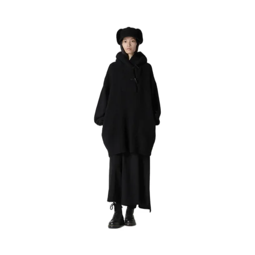 Toggle Buttun Hoodie