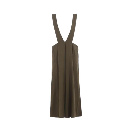 W/Ry Stripe Long Flare Drape Dress