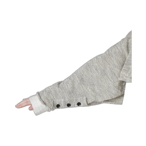 Slub Wool Design Knit Pullover