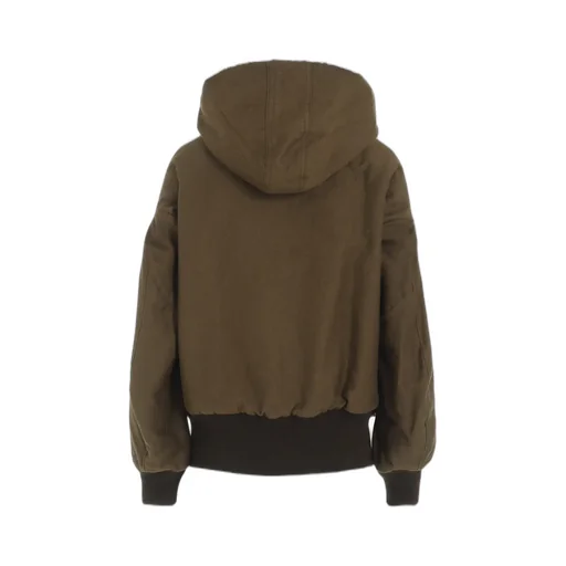 Cotton/Flax Moleskin Reversible Blouson