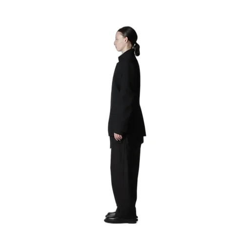 Milling Wool Serge Notched Lapel Jacket