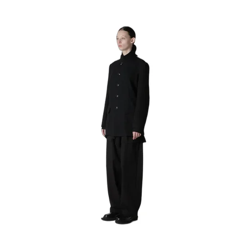 Milling Wool Serge Notched Lapel Jacket