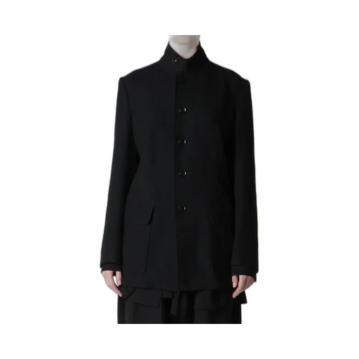 Milling Wool Serge Notched Lapel Jacket