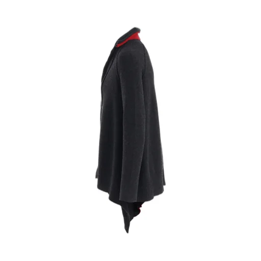 Wool Brend Draped Jacket
