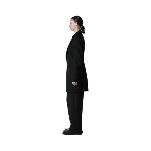 Milling Wool Serge Peaked Lapel Jacket