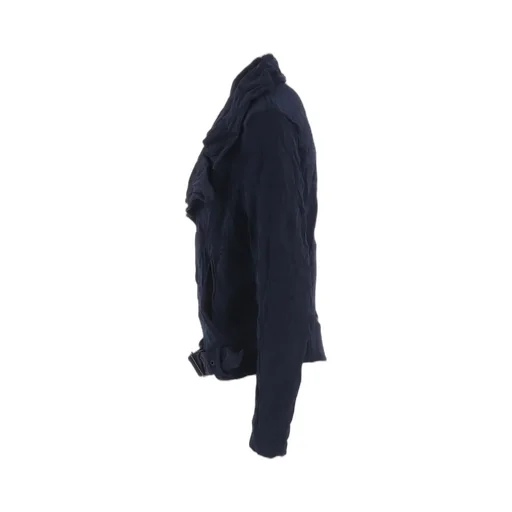 Wrinkle-Effect Moto Jacket