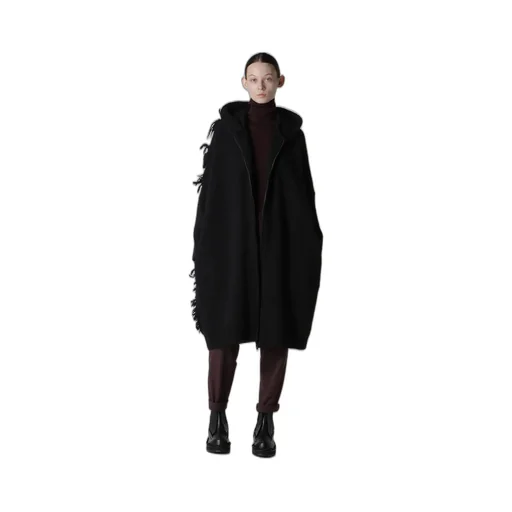 Fringe Jq Hooded Cardigan