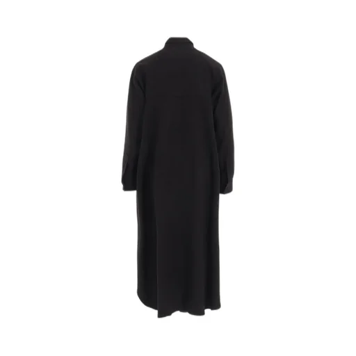 W/Ny Herringbone Military Long Dress