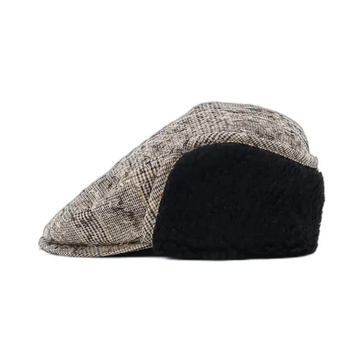 Needle-Punched Earmuff Cap