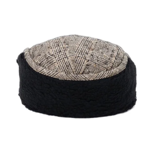 Needle-Punched Earmuff Cap