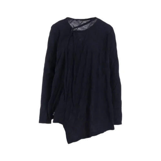 Diagonal Cable Jq String Collar Long T