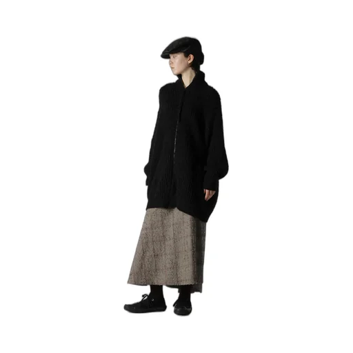 Fleece Raised Zip-Up Cardigan