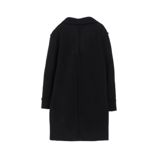 W/Ny Fleece Long Coat