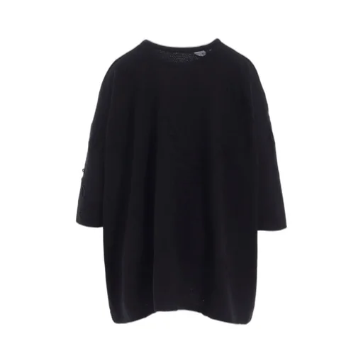 Bonded Hole Jq Round Neck Big T