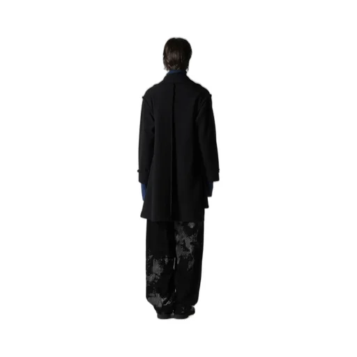 W/Ny Fleece Long Coat