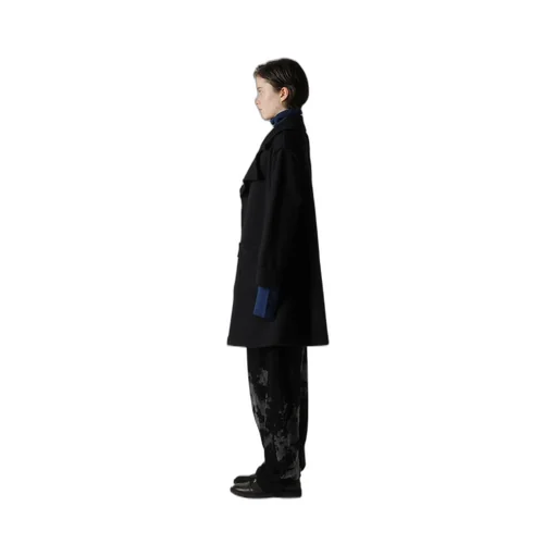 W/Ny Fleece Long Coat