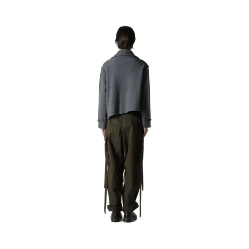 W/Ny Boiled Wool/Fleece H-Short J