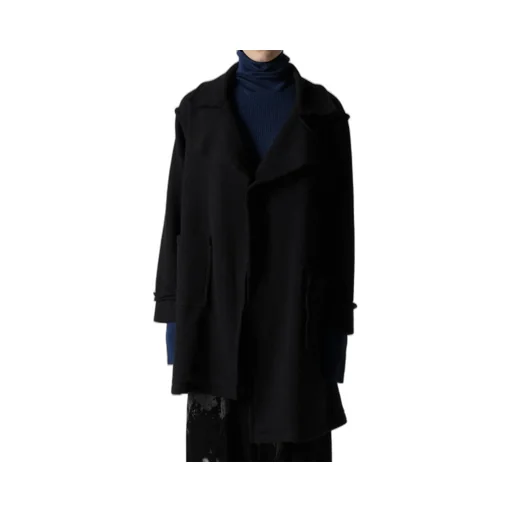W/Ny Fleece Long Coat