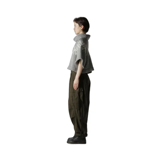 Nordic Jq Short Raglan Sleeve Pullover