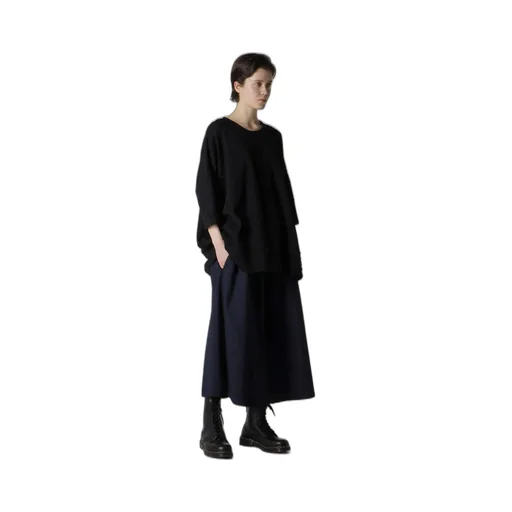 Bonded Hole Jq Round Neck Big T