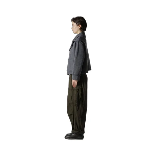 W/Ny Boiled Wool/Fleece H-Short J