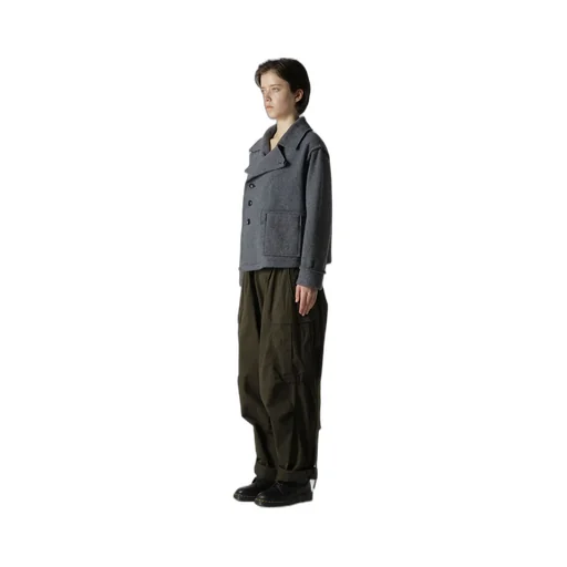 W/Ny Boiled Wool/Fleece H-Short J