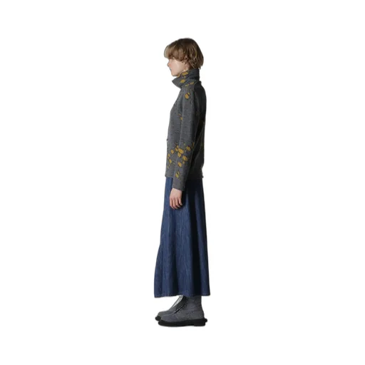 Bonded Hole Jq High Neck Long T