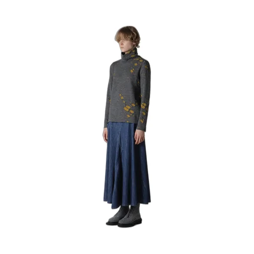 Bonded Hole Jq High Neck Long T