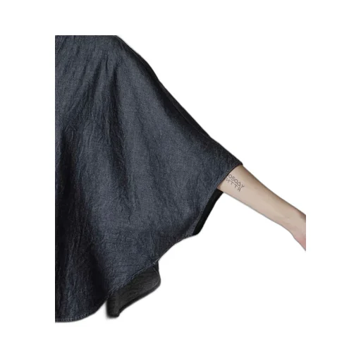6Oz Stand Collar Blouse