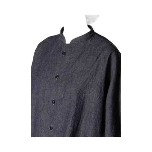 6Oz Stand Collar Blouse