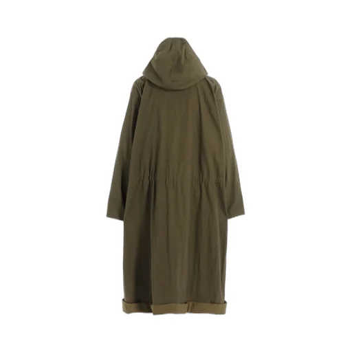 Cotton Nylon Gabardine Military Coat