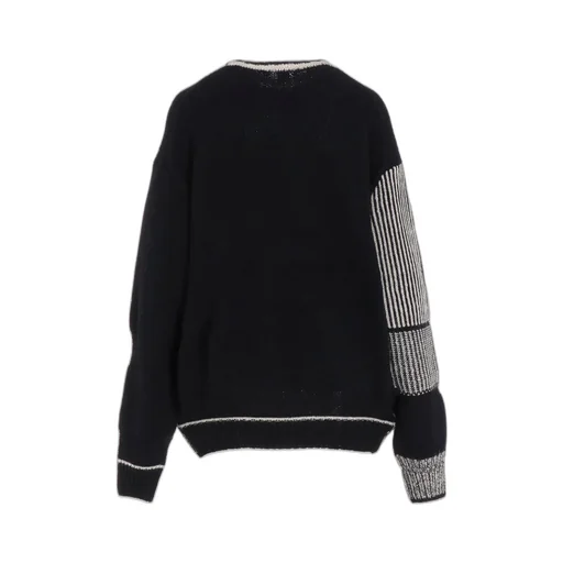 Naitive Jacquard Design Long Sleeve Pullover