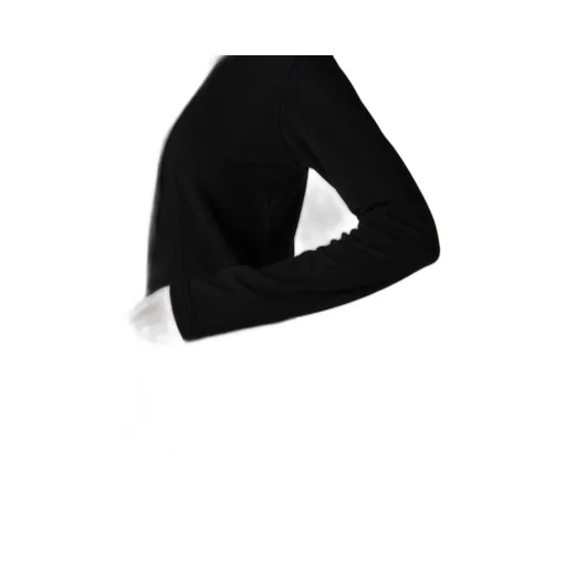 W/Ny Jersey Unbalanced Collar Cardigan