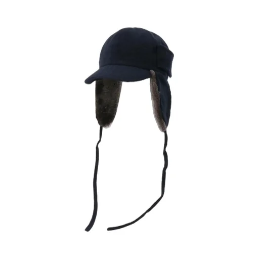 Fleece Cap With Fur Earmuff
