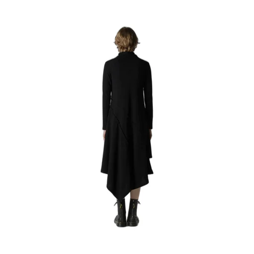 W/Ny Jersey Double Layer Dress