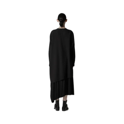 Cotton Viyella Pintuck Asymmeteric Blouse