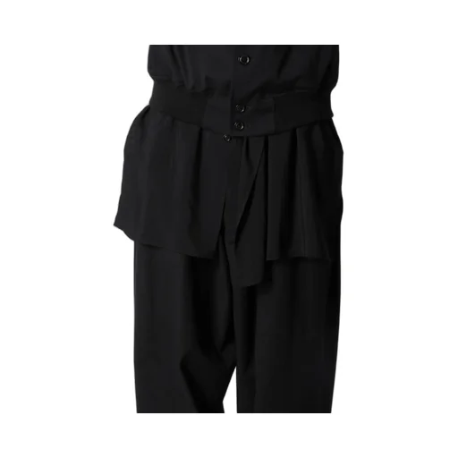 Wool Brend Twill Shirt Collar Blouson