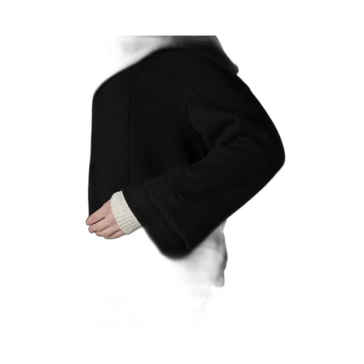 Mild Jersery Combination Jacket With Hood
