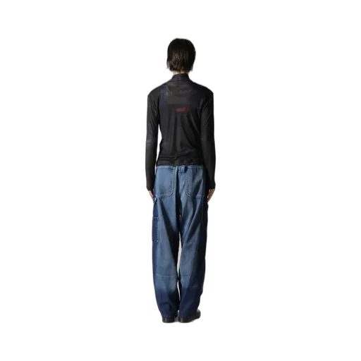 Lyocell Smooth High Neck Sleeve T