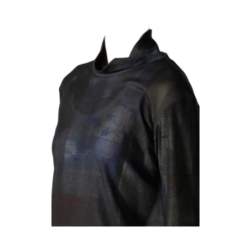 Lyocell Smooth High Neck Sleeve T