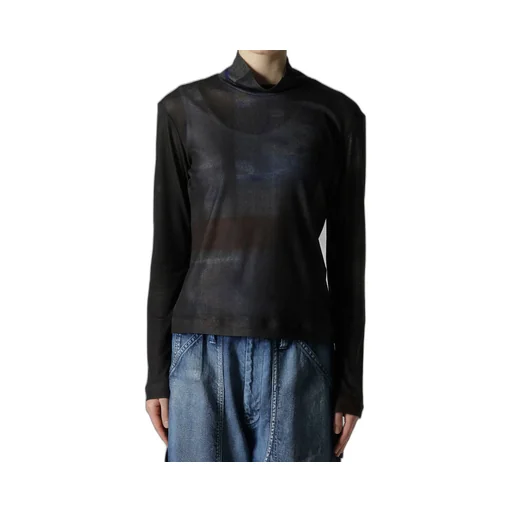 Lyocell Smooth High Neck Sleeve T