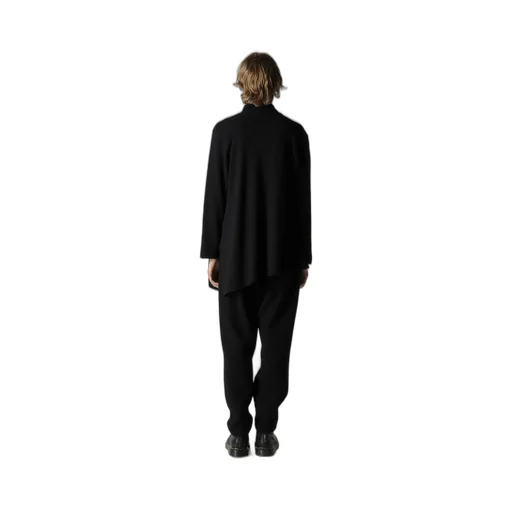 W/Ny Jersey High Neck Cardigan