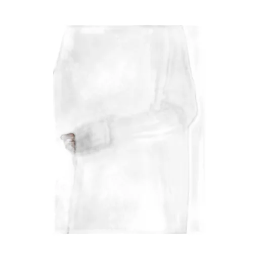 Knit Conbination High Neck Dress