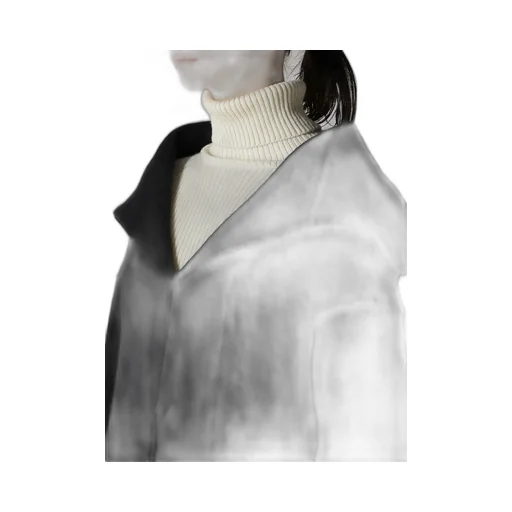 Mild Jersery Combination Jacket With Hood
