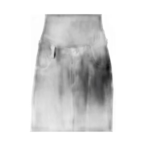 Wool Serge Long Straight Pants