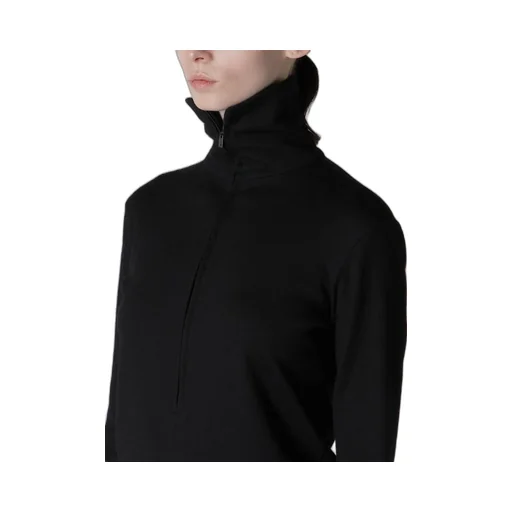 Mild Washable Jersey High Neck Blouse