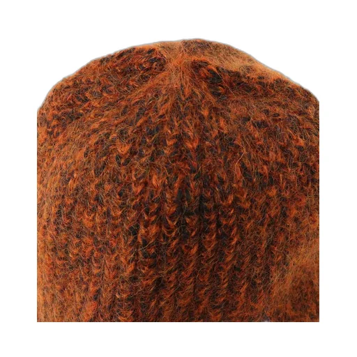 Mohair Wool Combination Knit Beanie