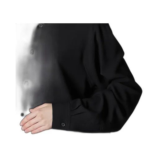 Wool Serge Sailor Collar Blouse