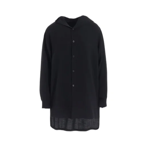 Wool Serge Sailor Collar Blouse